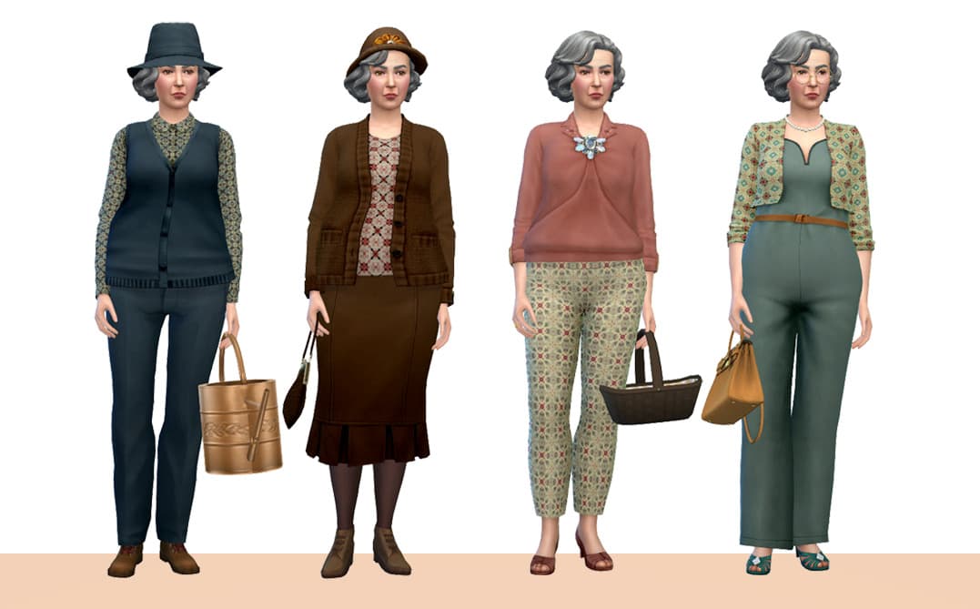 Скриншот мода Набор одежды The Big Granny Pack #1
